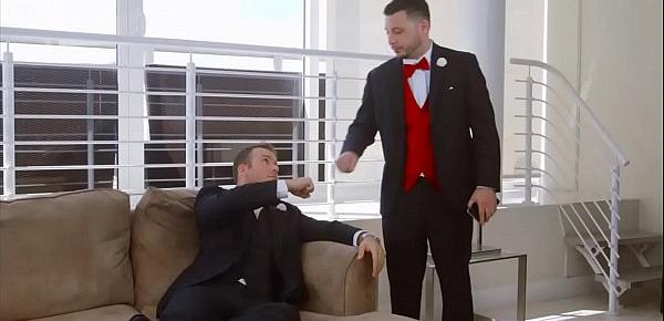  Chubby bride cheating and fucks best man on her wedding day